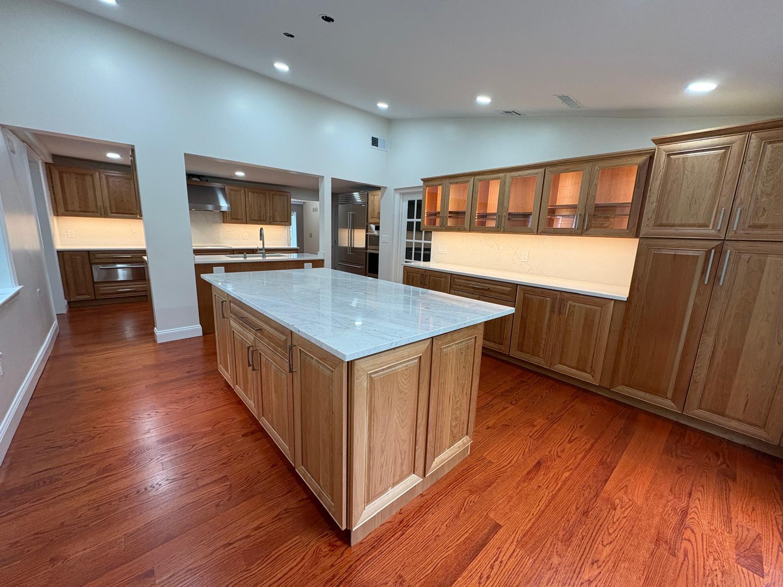 Taj Mahal Quartz in Kitchen
